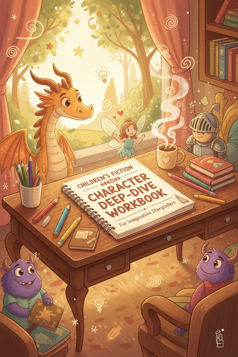 Children's Fiction Character Deep-Dive Workbook Cover